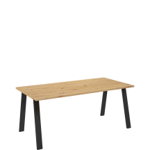 Stół 185x90 KLEO Dąb Artisan Podstawowe