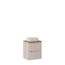 Szafka łazienkowa wisząca z umywalką 50 cm NOVA CASHMERE Podstawowe