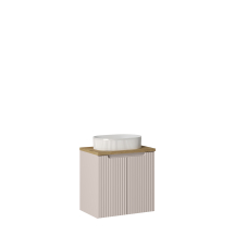 Szafka łazienkowa wisząca z umywalką 60 cm NOVA CASHMERE Podstawowe