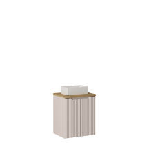Szafka łazienkowa wisząca z umywalką 50 cm NOVA CASHMERE Podstawowe
