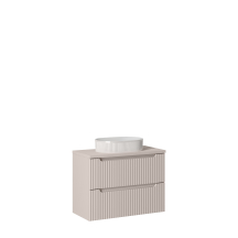 Szafka łazienkowa wisząca z umywalką 80 cm NOVA CASHMERE Podstawowe