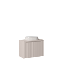 Szafka łazienkowa wisząca z umywalką 80 cm NOVA CASHMERE Podstawowe