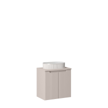 Szafka łazienkowa wisząca z umywalką 60 cm NOVA CASHMERE Podstawowe