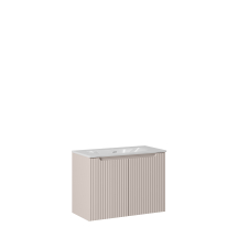 Szafka łazienkowa wisząca z umywalką 80 cm NOVA CASHMERE Podstawowe