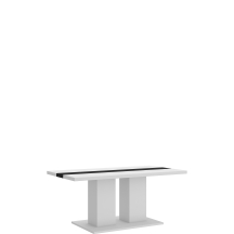 Ława BOSTON Biały / Czarny Podstawowe