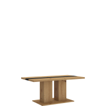 Ława BOSTON Dąb Artisan / Czarny Podstawowe