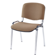 Krzesło metalowe chromowane ISO C4 Beż Podstawowe