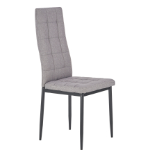 Krzesło metalowe K-292 Czarny / Popiel Podstawowe