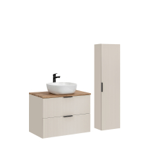 Zestaw mebli do łazienki 80 cm SET-ADC B WOTAN ADEL CASHMERE Podstawowe