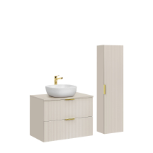 Zestaw mebli do łazienki 80 cm SET-ADC B CASHMERE ADEL CASHMERE Podstawowe