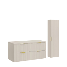 Zestaw mebli do łazienki 120 cm SET-ADC ADEL CASHMERE Podstawowe