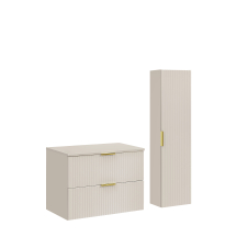 Zestaw mebli do łazienki 80 cm SET-ADC ADEL CASHMERE Podstawowe