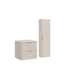 Zestaw mebli do łazienki 60 cm SET-ADC ADEL CASHMERE Podstawowe