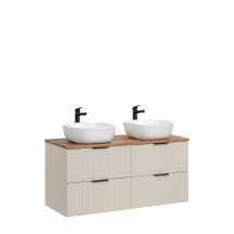 Szafka łazienkowa wisząca z umywalką 120 cm ADEL CASHMERE Podstawowe