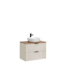 Szafka łazienkowa wisząca z umywalką 80 cm ADEL CASHMERE Podstawowe