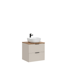 Szafka łazienkowa wisząca z umywalką 60 cm ADEL CASHMERE Podstawowe