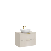 Szafka łazienkowa wisząca z umywalką 80 cm ADEL CASHMERE Podstawowe