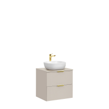 Szafka łazienkowa wisząca z umywalką 60 cm ADEL CASHMERE Podstawowe