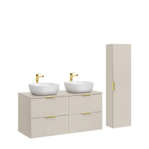 Zestaw mebli do łazienki 120 cm SET-ADC B CASHMERE ADEL CASHMERE Podstawowe
