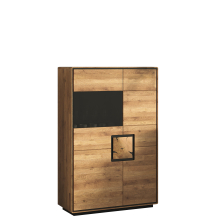 Kredens Lewy II-L drewniany Dziki Dąb olejowany WZ-0625-212 WZ-0625 Podstawowe