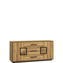 Komoda II drewniana Dziki Dąb olejowany WZ-0625-302 WZ-0625 Podstawowe