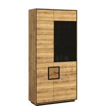 Witryna Prawa II-P drewniana Dziki Dąb olejowany WZ-0625-102 WZ-0625 Podstawowe