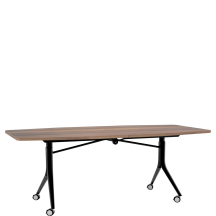 Stół konferencyjny CARL blat Walnut Podstawowe (1)