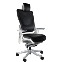 Fotel obrotowy ergonomiczny WAU 2 SKÓRA NATURALNA Podstawowe (1)