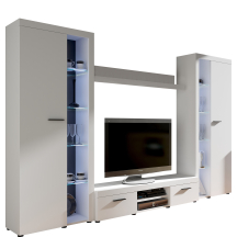 Zestaw mebli do salonu WH01 Biały RUMBA XL Podstawowe