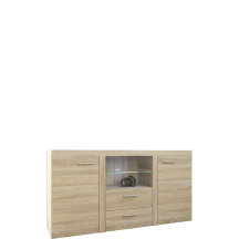 Komoda SO20 2F2S Dąb Sonoma RUMBA Podstawowe