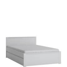 Łóżko 120 x 200 ze stelażem i dwoma materacami NVIZ02 NOVI Podstawowe