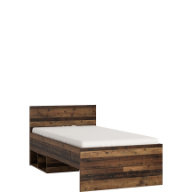 Łóżko 90 x 200 ze stelażem i materacem NUBZ04 NUBI Podstawowe