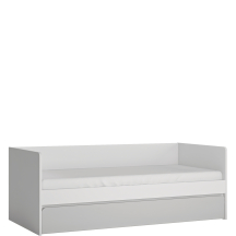 Łóżko 90 x 200 ze stelażem i materacem FLXZ01 FLEXI Podstawowe