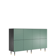 Nowoczesna Komoda ryflowanym frontem I08 IMPERIAL Podstawowe