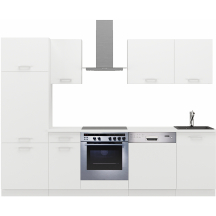 Zestaw mebli kuchennych 270 z blatem Biały TONI Podstawowe