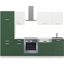 Zestaw mebli kuchennych 270 z blatem Labrador / Biały TONI Podstawowe