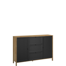 Komoda dwudrzwiowa z szufladami BRENT Podstawowe