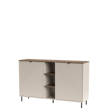 Komoda 2-drzwiowa z regałem Kaszmir EVO Podstawowe