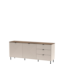 Komoda 2-drzwiowa z szufladami Kaszmir EVO Podstawowe