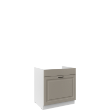 Szafka pod zlewozmywak 1 szuflada 80 ZL 1S STILO CLAY GREY Podstawowe (1)