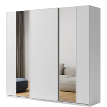 Szafa przesuwna 250 z lustrem MX-06 Biała MAXI Podstawowe