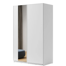 Szafa przesuwna 150 z lustrem MX-02 Biała MAXI Podstawowe