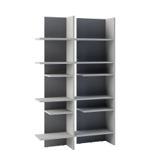 Regał otwarty z oświetleniem LED Prawy FL-01P FITT FITT Podstawowe