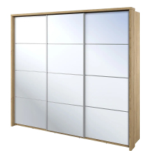 Szafa przesuwna 240 z lustrem i oświetleniem AR-27 ARTI Podstawowe