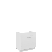 Szafka pod zlewozmywak 1 szuflada 80 ZL 1S LARA BIAŁY POŁYSK Podstawowe