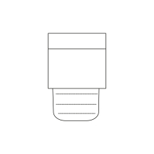 Element 1RF z relaksem elektrycznym MIA Szkic