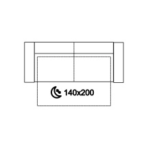 Sofa 3F DAVOS Szkic (1)