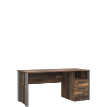 Biurko 160 cm z 4 szufladami CLFB212R-C546 Prawe CLIF Podstawowe