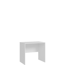 Biurko 80 cm DUBBERLY Białe DBBB111-120 Podstawowe