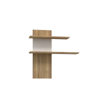 Półka ścienna Lewa AKNB01L-M992 AKSANA Podstawowe